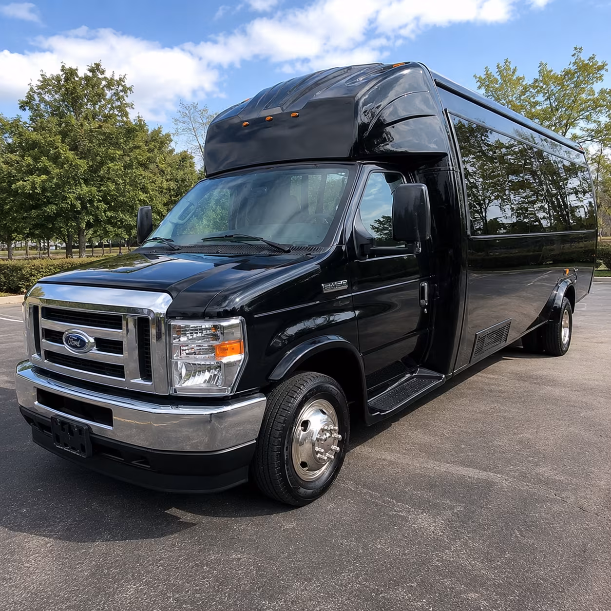 new haven party bus booking step 1